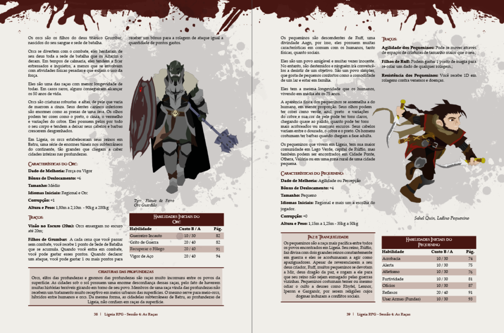 Ligeia Livro De Regras Movimento Rpg