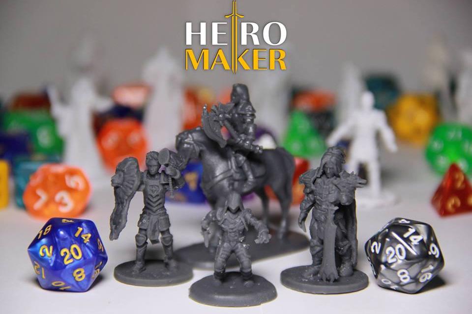 Hero Maker: Sua miniatura de RPG personalizada