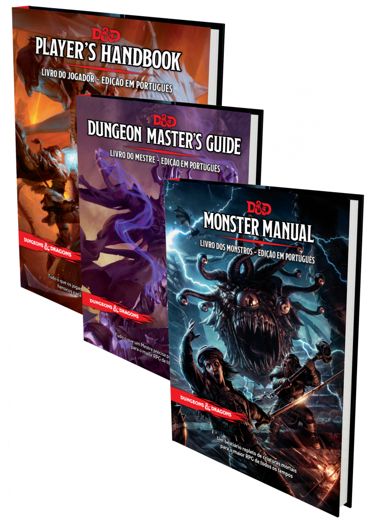 Livros do Dungeons & Dragons 5e em português