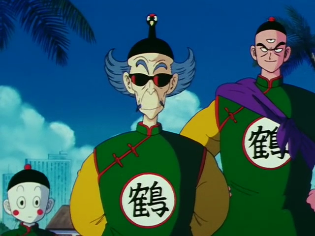 Caos, Mestre Tsuru e Tenshin