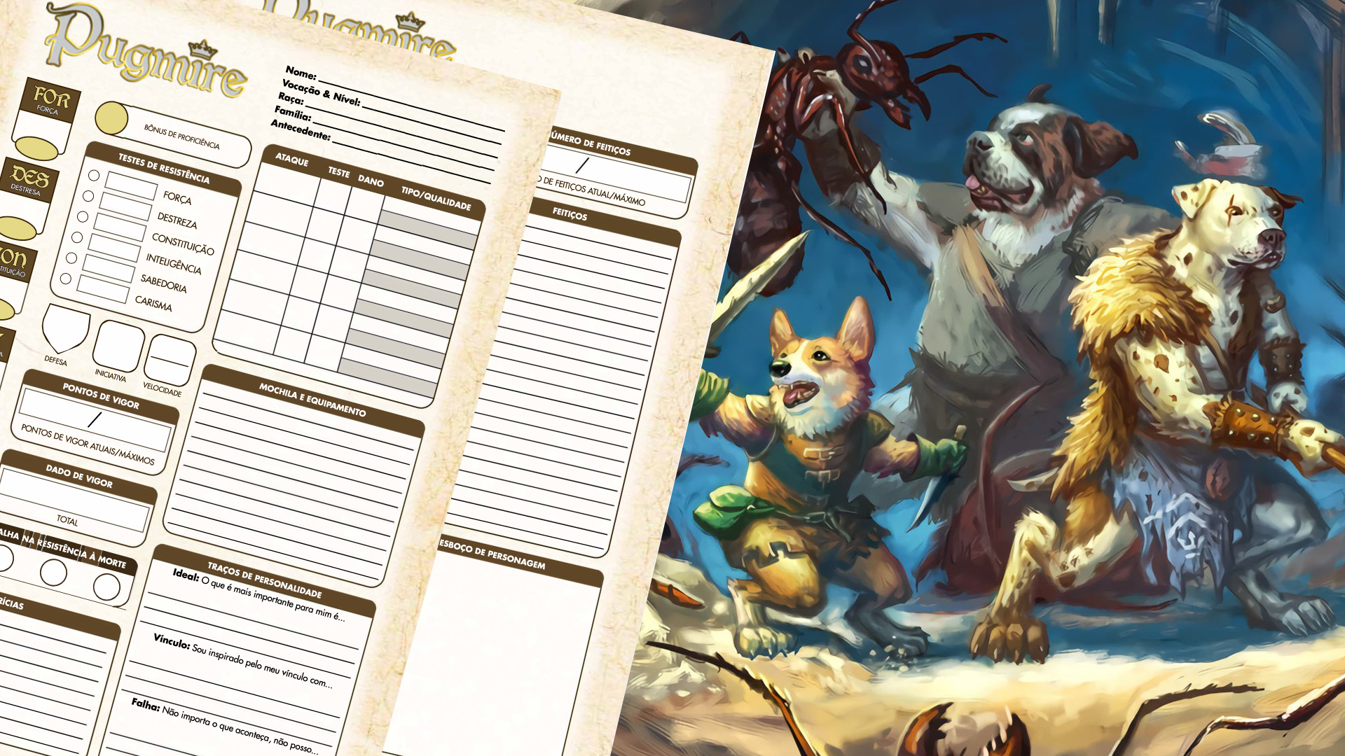 Pugmire: RPG com pessoas cão pela New Order! – Fala, Animal!