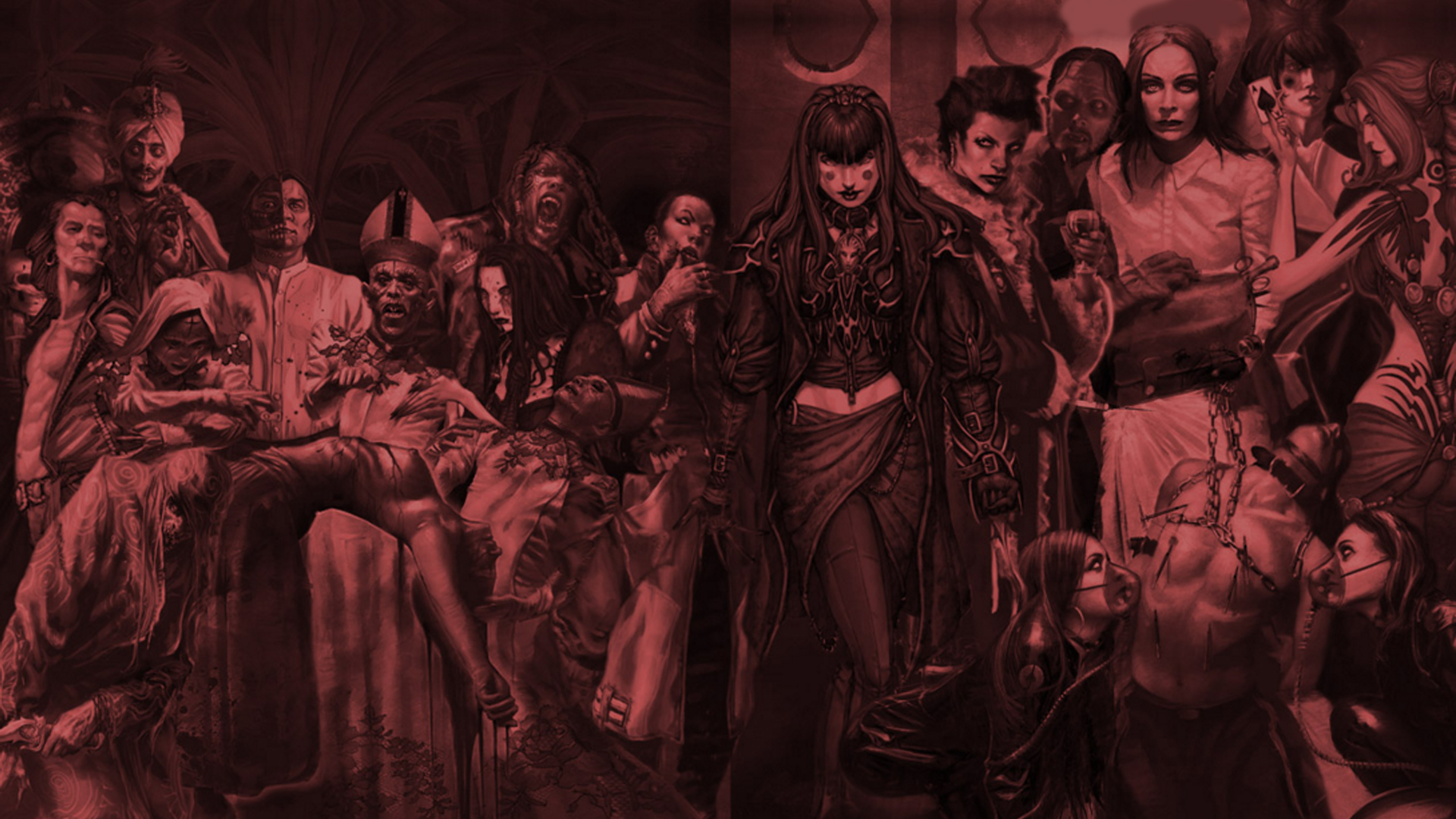 Вампиры возрождение. Джованни Vampire the Masquerade Art.