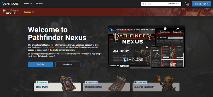 Pathfinder Nexus