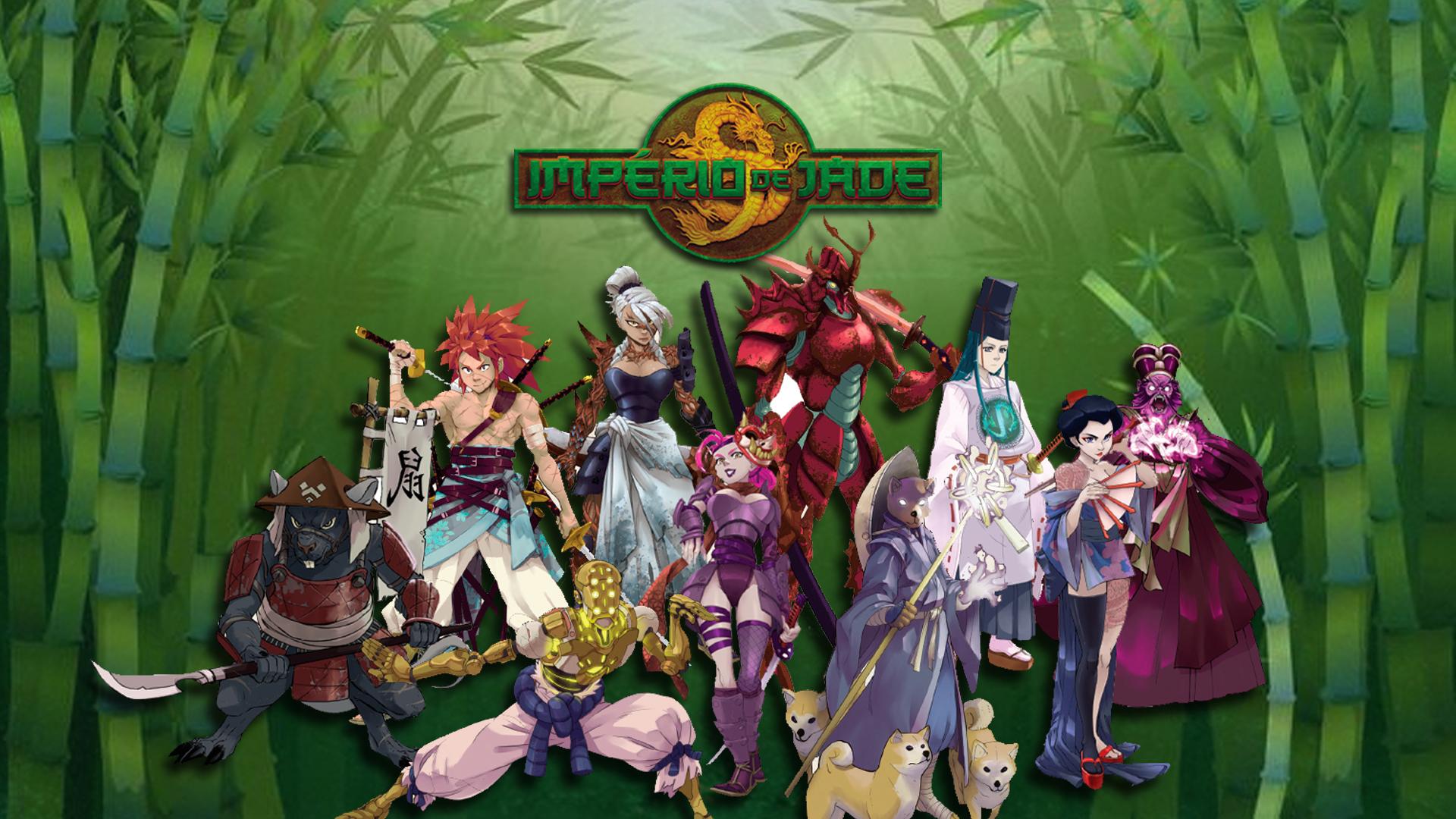 Sentai - Conceitos do Império de Jade
