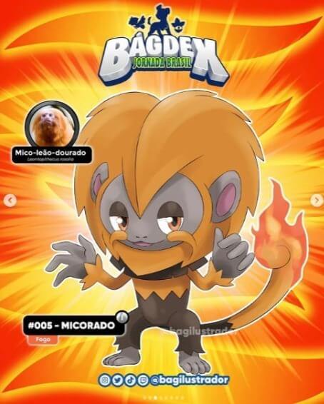 Conheça o BágDex, a nova lista de pokémon brasileiros para 3D&T! 