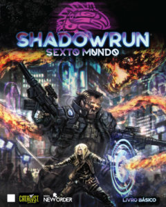 Capa - Shadowrun Sexto Mundo - Guia de criação de Personagem