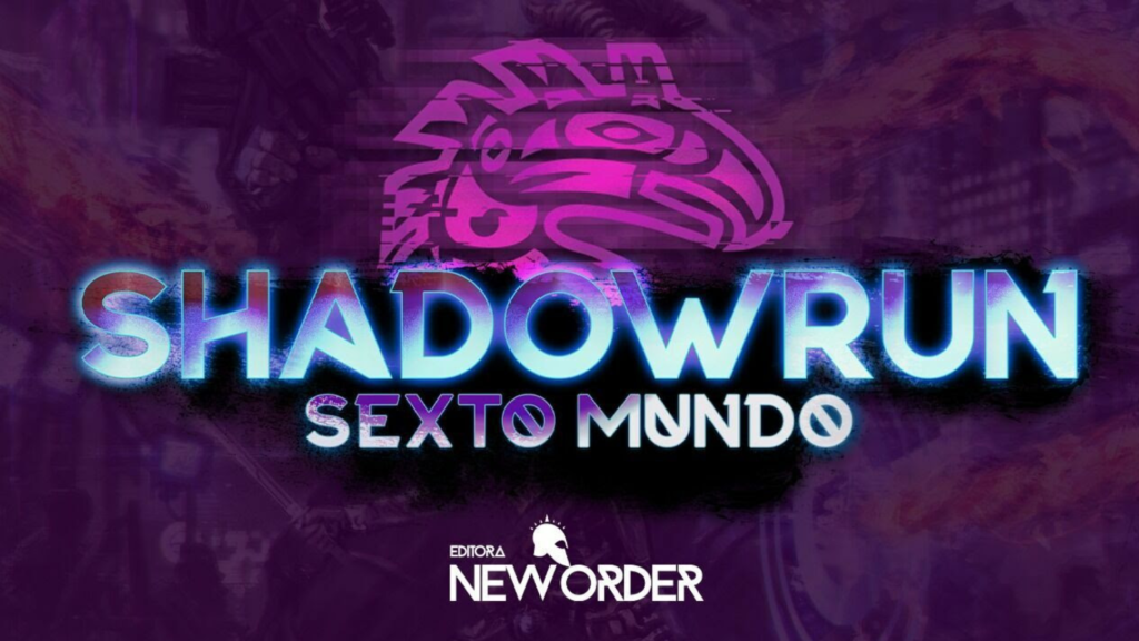 Mapa de Tecido - Shadowrun Sexto Mundo - Editora New Order