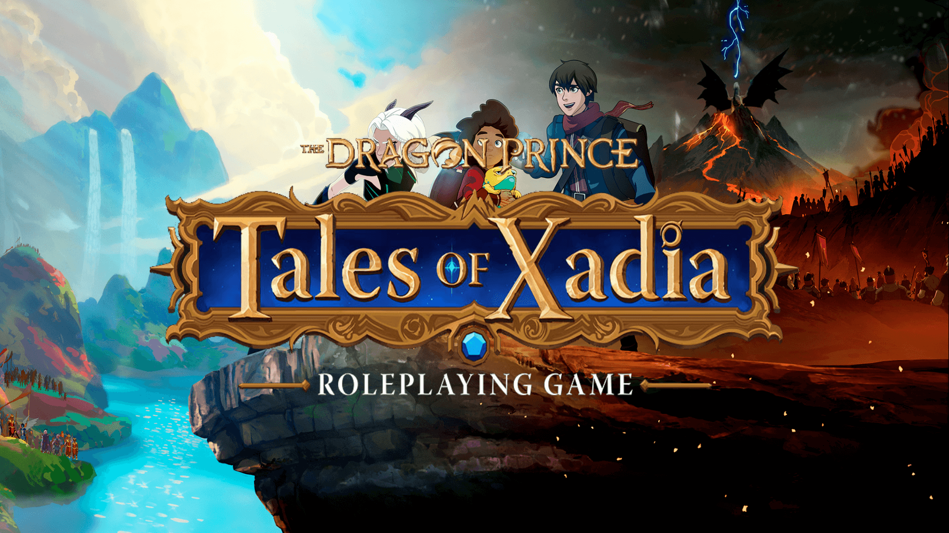 Tales of Xadia: The Dragon Prince Roleplaying Game - Capa