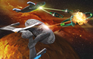Star Trek Aventura - Batalha de naves