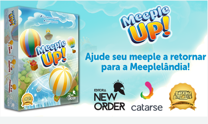 Meeple Up – Party game sobre boardgame!