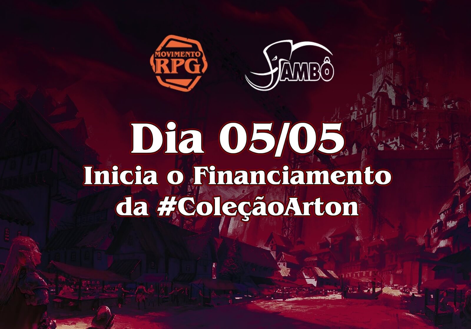 Dia 05/05 inicia o Financiamento da #ColeçãoArton