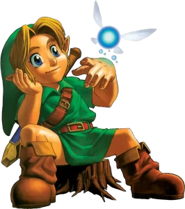 Link e sua fadinha companheira