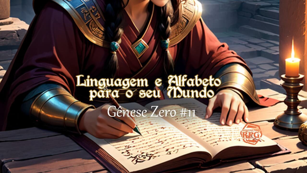 Linguagem e Alfabeto para o seu Mundo – Gênese Zero #11