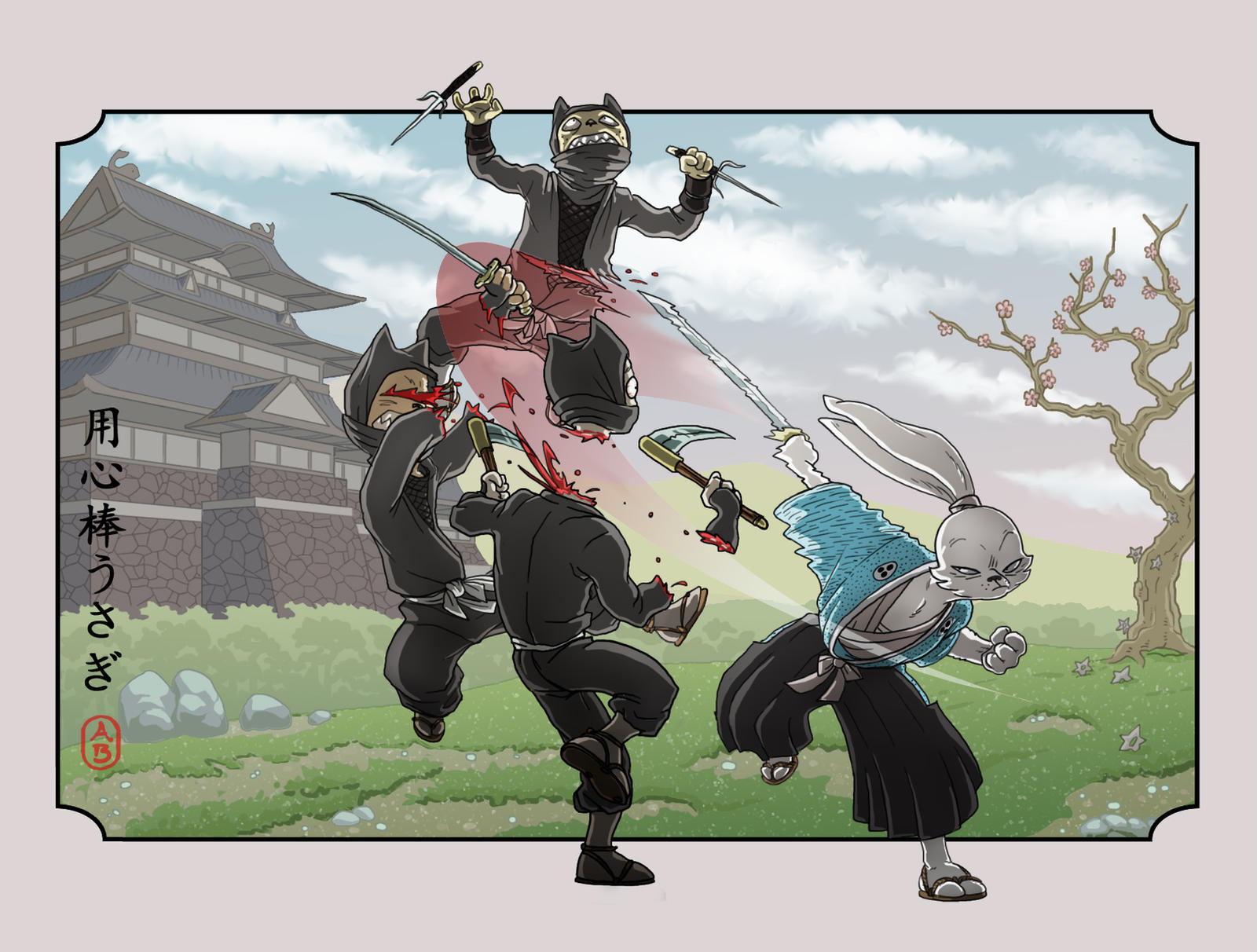 Aventuras inspiradas em Chanbara – Usagi Yojimbo RPG