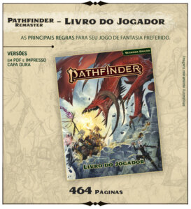 Pathfinder Remaster Financiamento Coletivo - Livro do Jogador