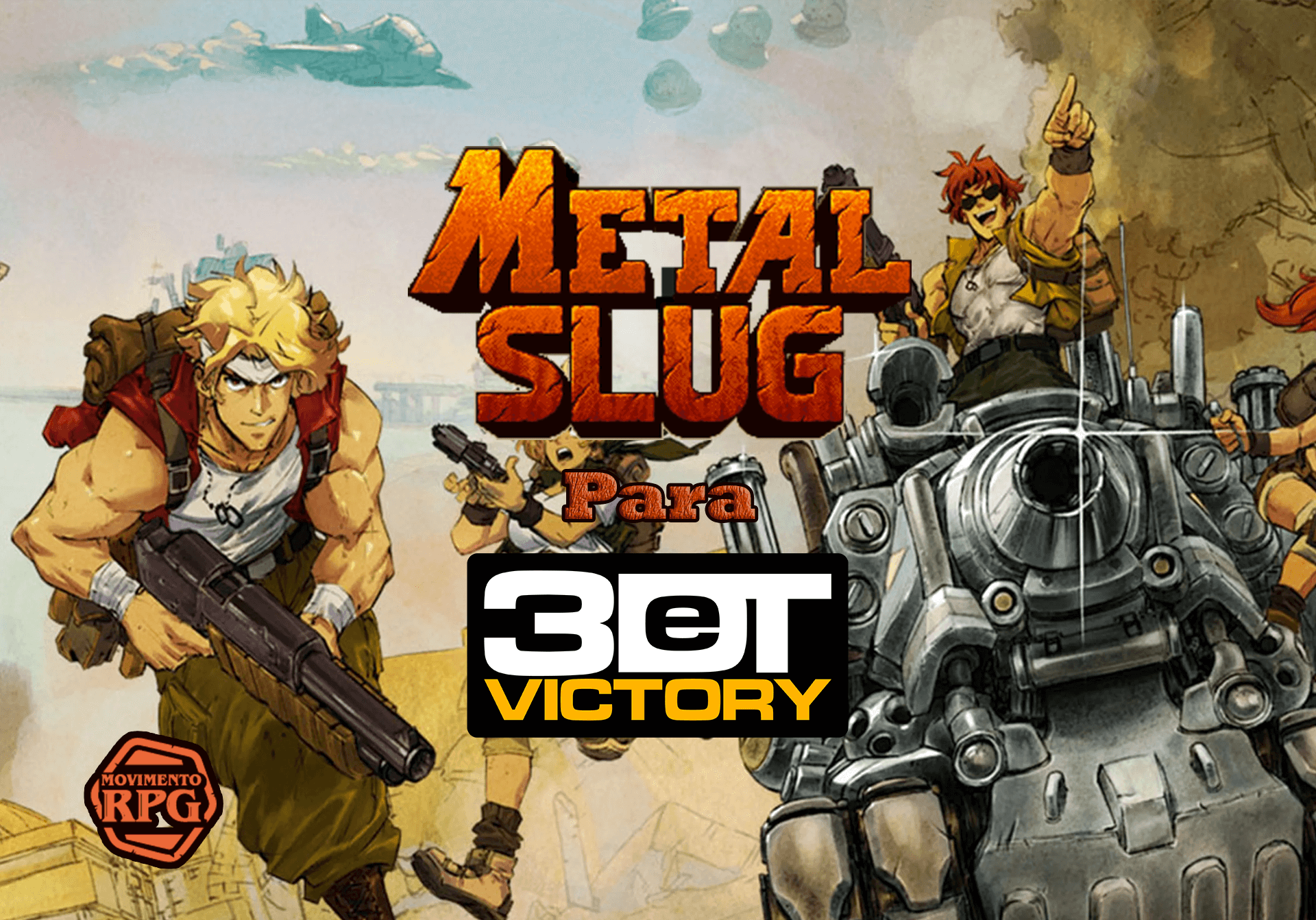 Metal Slug: Super Vehicle-001 para 3DeT Victory