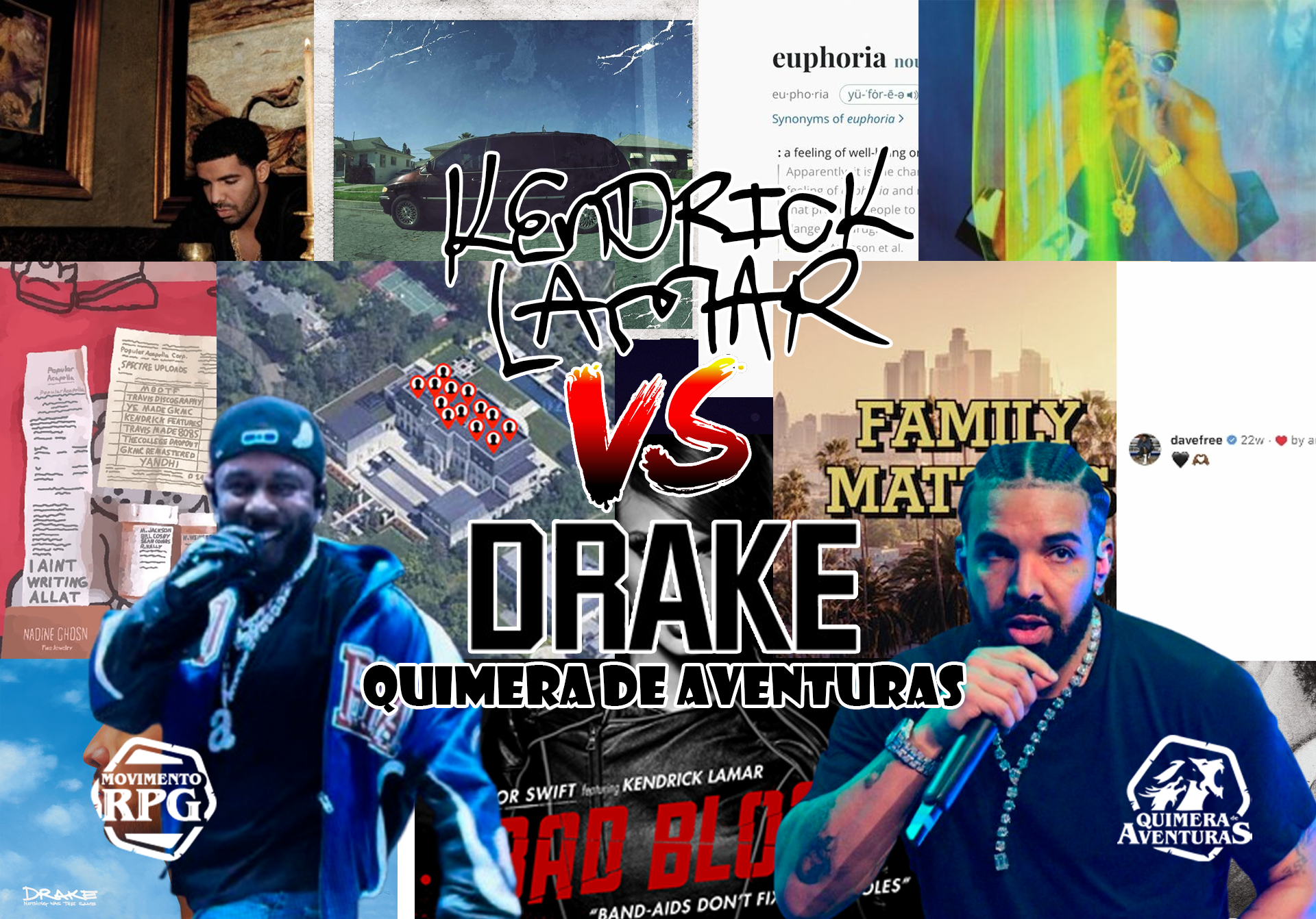 Kendrick Lamar vs Drake – Quimera de Aventuras