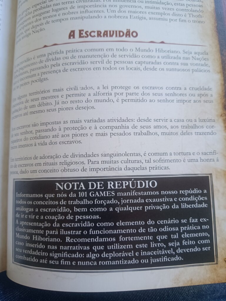 Nota de repúdio -- disclaimer
