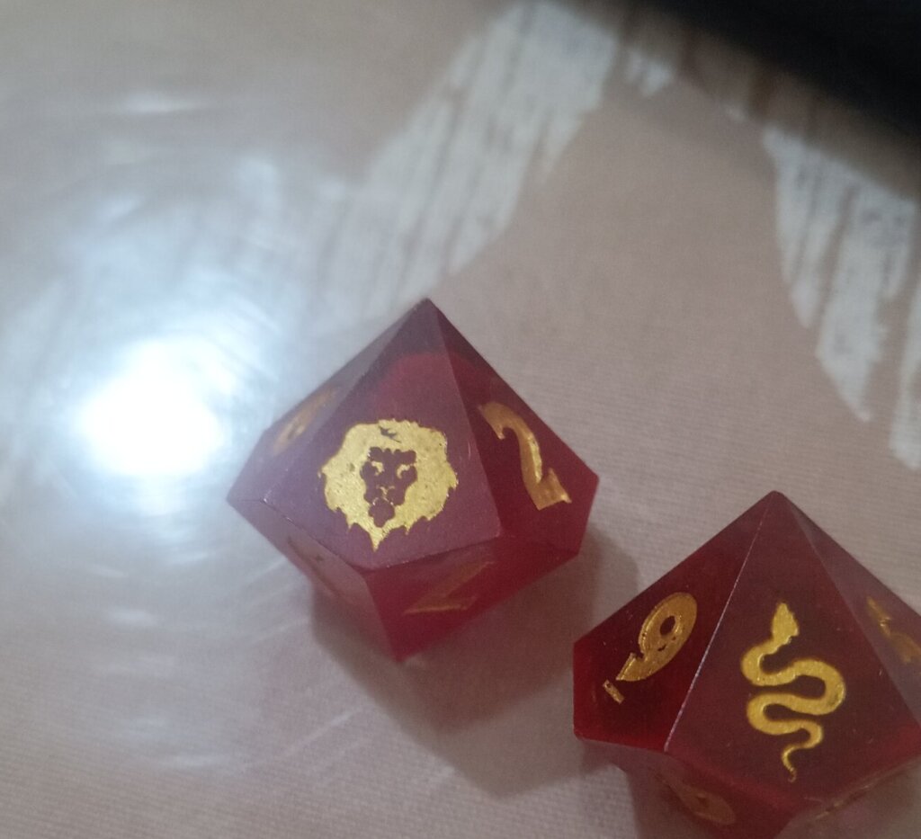 Dados exclusivos - Aventuras na Era Hiborianana