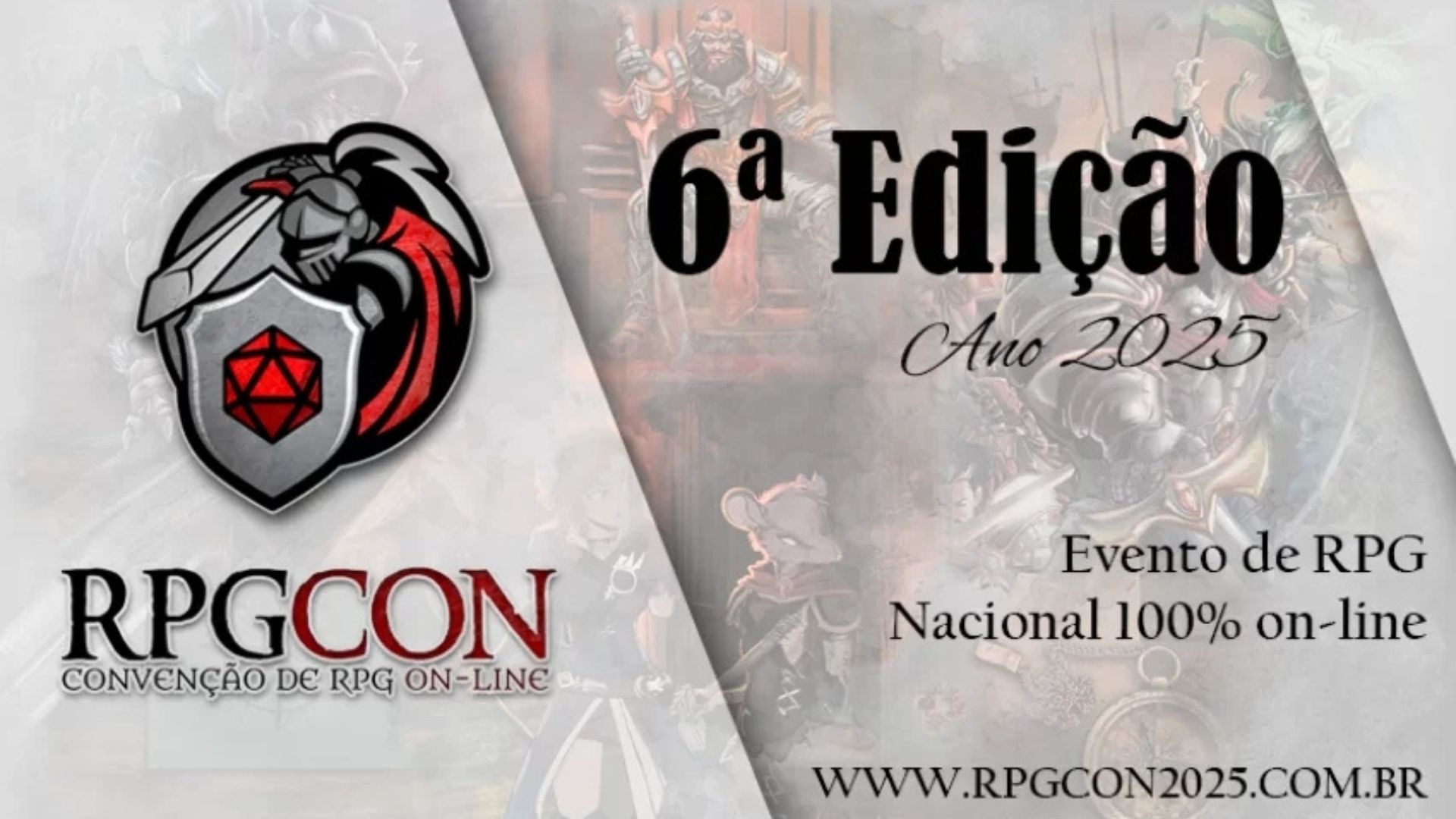 RPGCON 2025 - Venha Apoiar