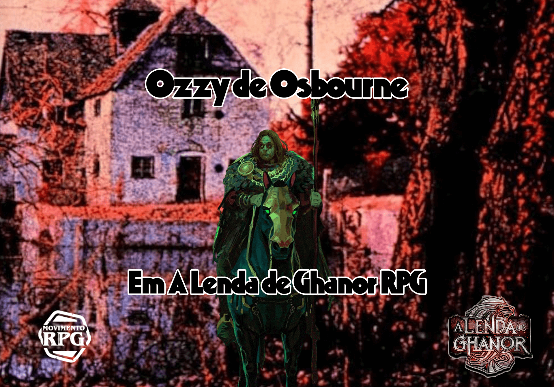 Ozzy de Osbourne em A Lenda de Ghanor RPG
