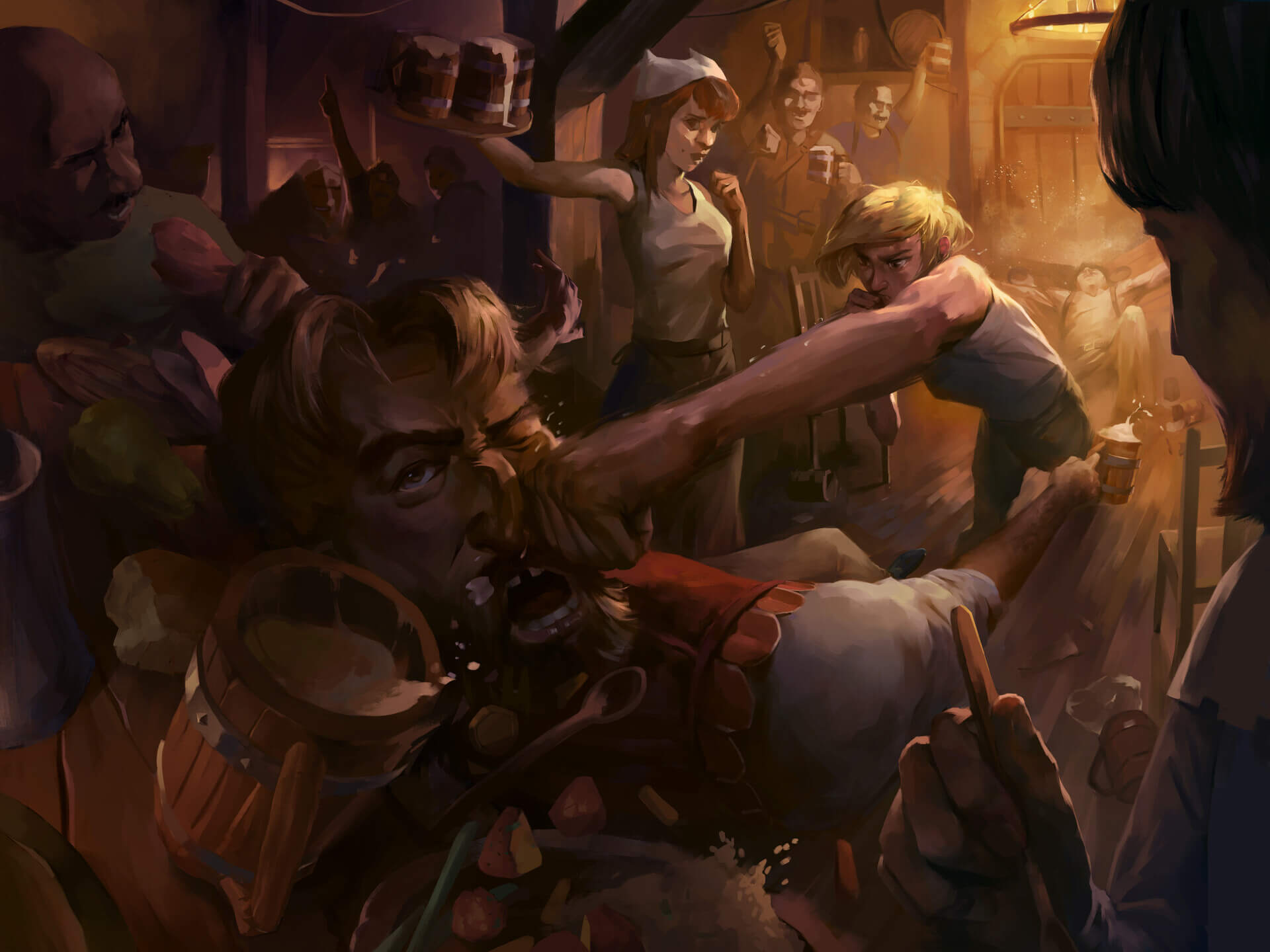 Mais briga de taberna em Brancalônia!