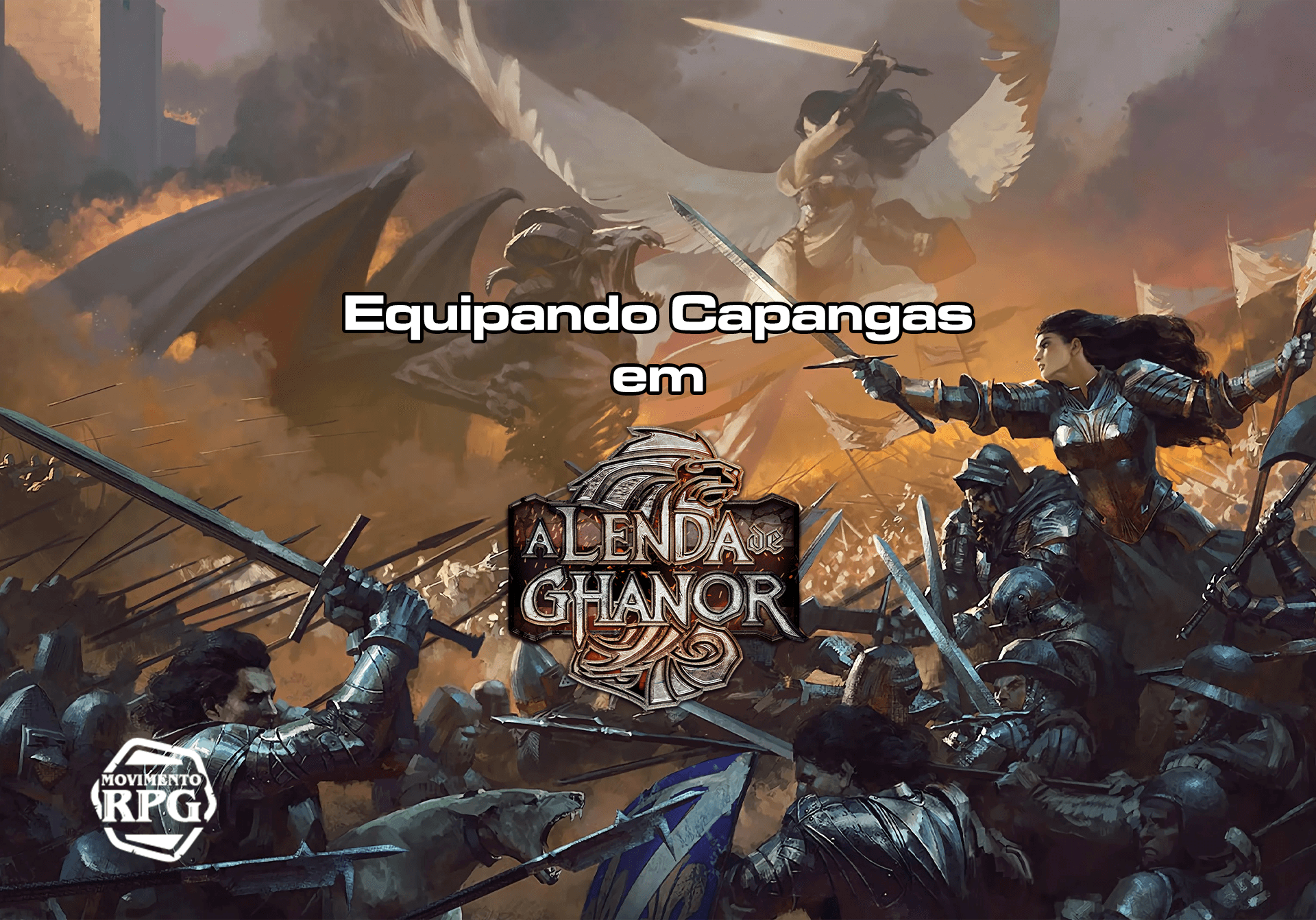 Equipando Unidades Militares em A Lenda de Ghanor RPG