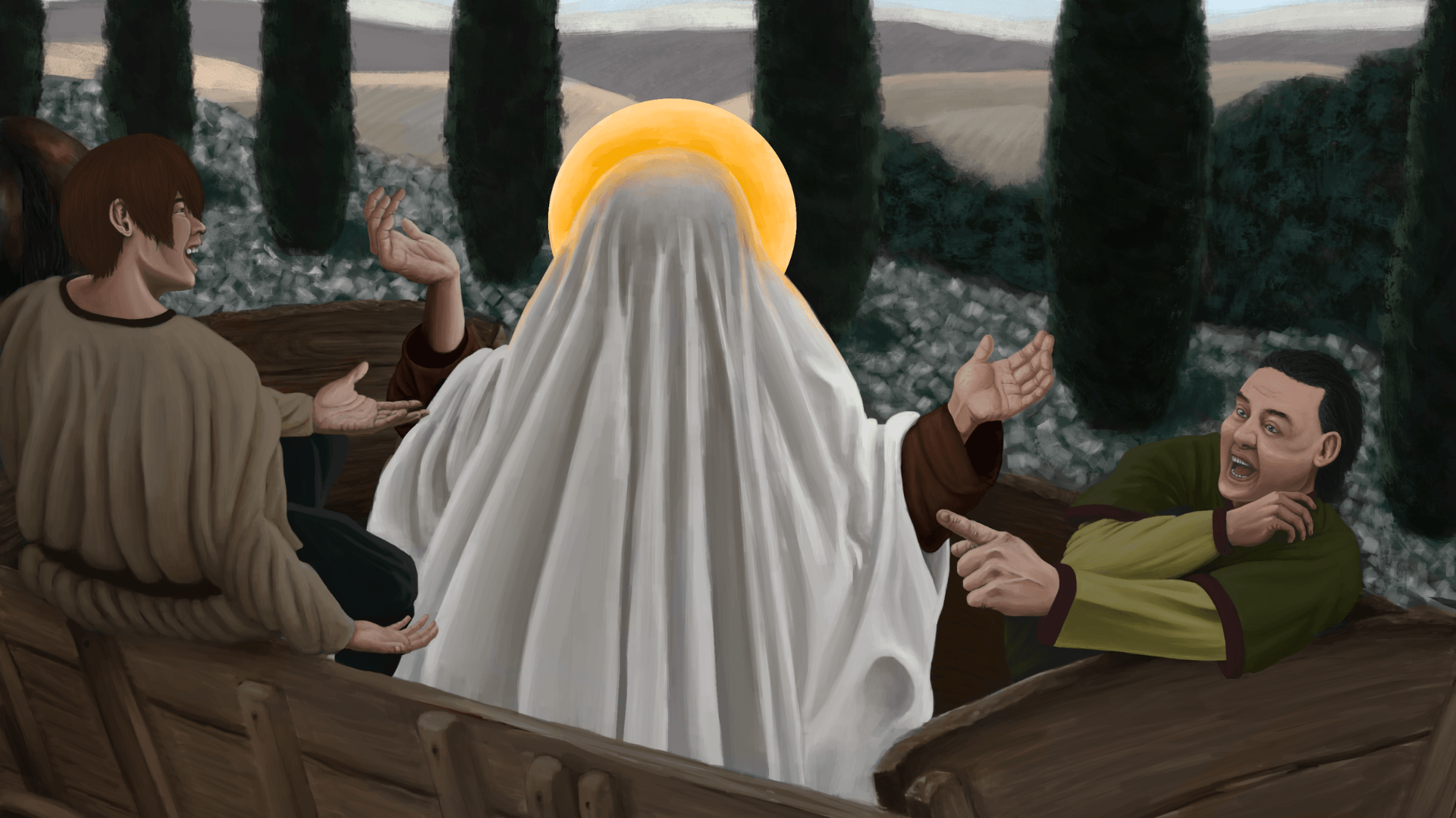 Santo de Pau Oco – Um conto Brancalônia