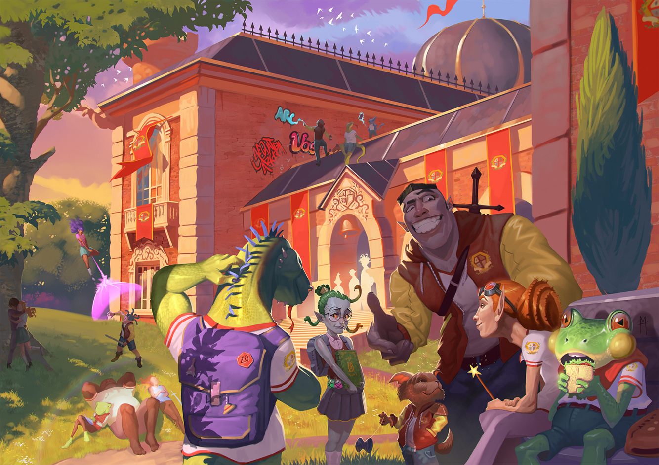 Skyfall RPG: Escolas de Magia — A Nova Era do Arcano