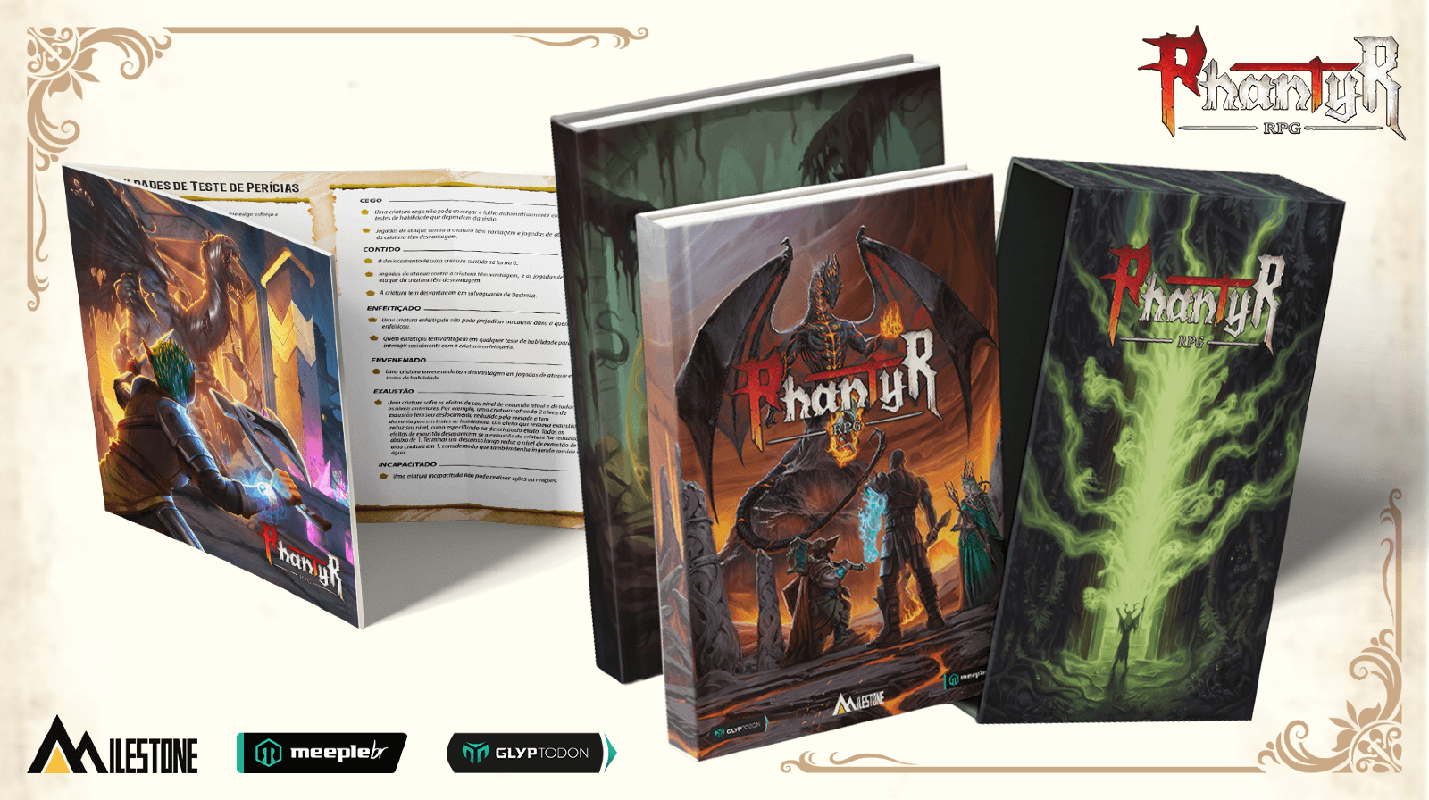 Últimos Dias! Phantyr: RPG Inovador, Cenário de Fantasia Medieval e Classe Exclusiva Xamã