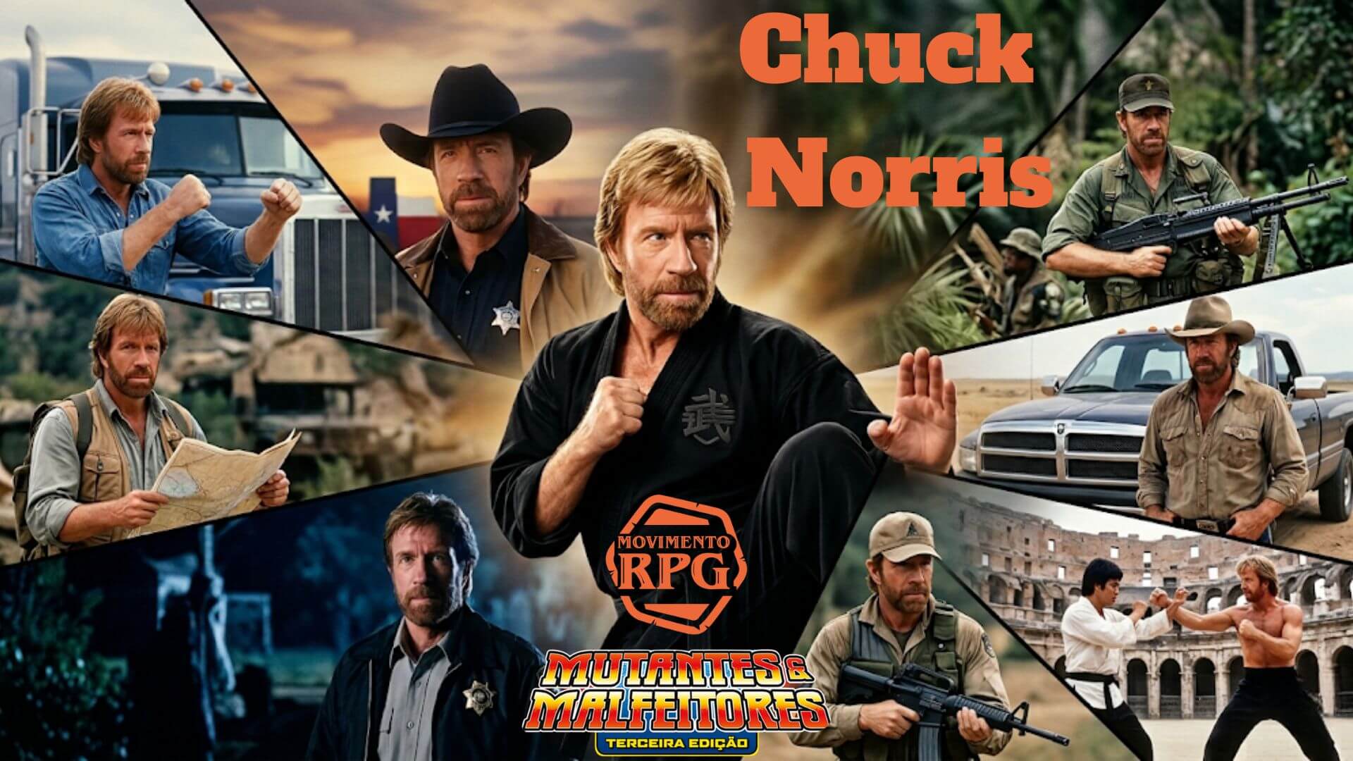 Chuck Norris – Mutantes e Malfeitores 3° Edição