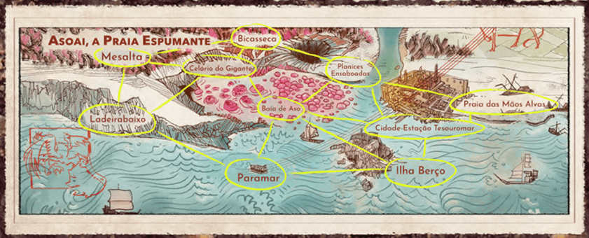 Wilderfeast RPG: As praias da Costa Sen